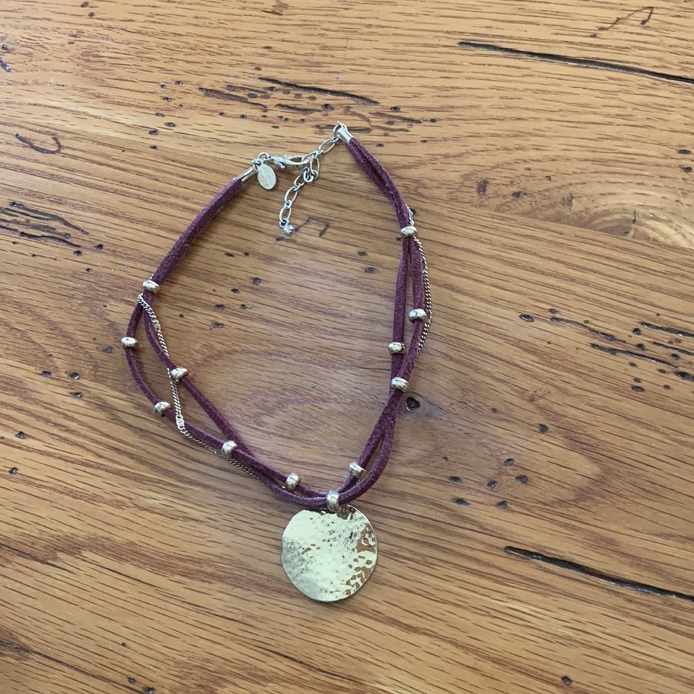 Layered chocked necklace
